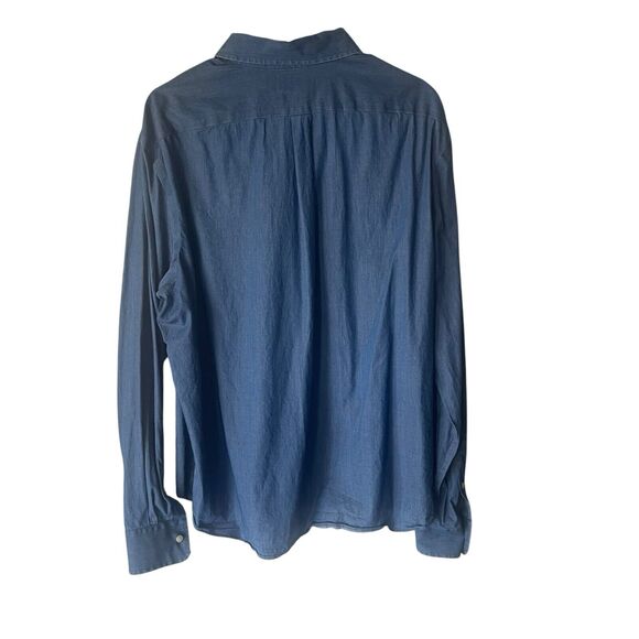 Lauren Ralph Lauren Black Label XL Soft Washed Stretch Long Sleeve Button Up - Picture 5 of 7